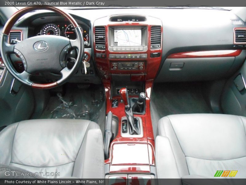 Nautical Blue Metallic / Dark Gray 2008 Lexus GX 470