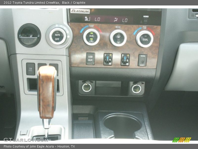 Black / Graphite 2012 Toyota Tundra Limited CrewMax