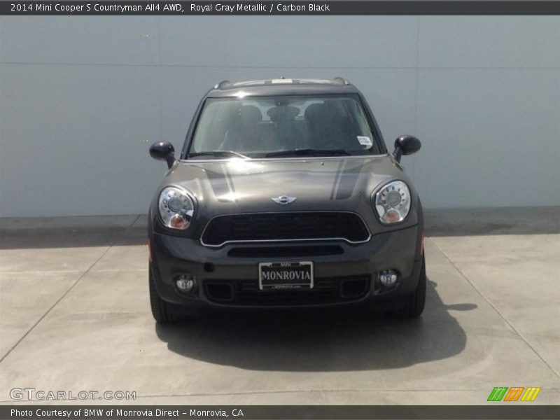 Royal Gray Metallic / Carbon Black 2014 Mini Cooper S Countryman All4 AWD