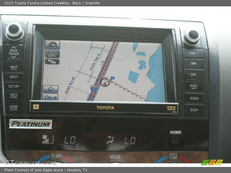 Black / Graphite 2012 Toyota Tundra Limited CrewMax