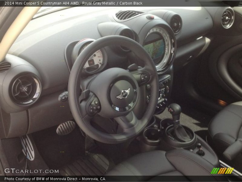 Royal Gray Metallic / Carbon Black 2014 Mini Cooper S Countryman All4 AWD