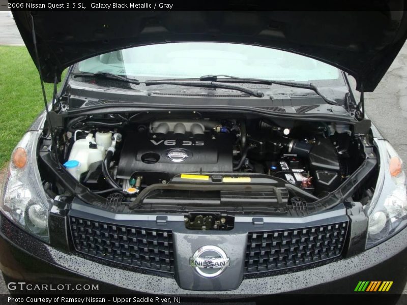 Galaxy Black Metallic / Gray 2006 Nissan Quest 3.5 SL