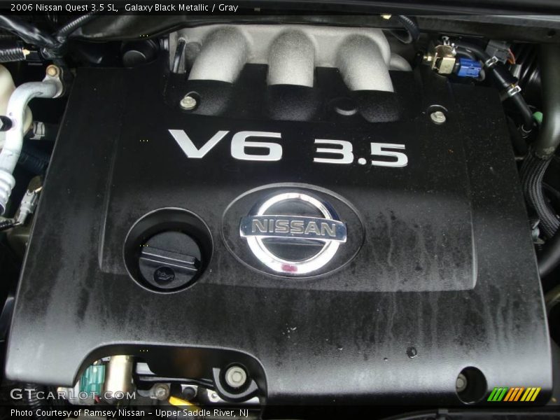 Galaxy Black Metallic / Gray 2006 Nissan Quest 3.5 SL
