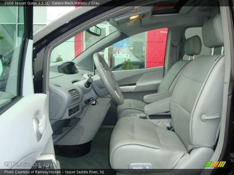 Galaxy Black Metallic / Gray 2006 Nissan Quest 3.5 SL