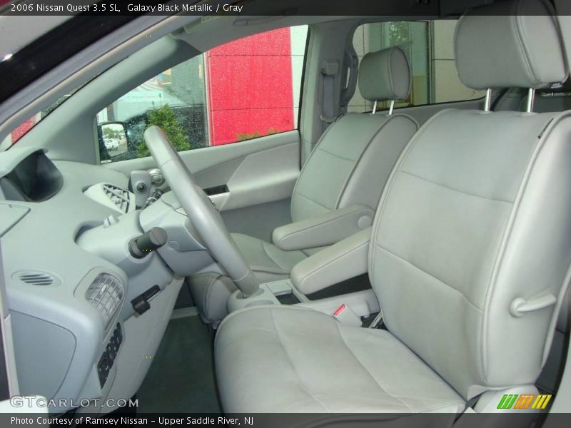 Galaxy Black Metallic / Gray 2006 Nissan Quest 3.5 SL