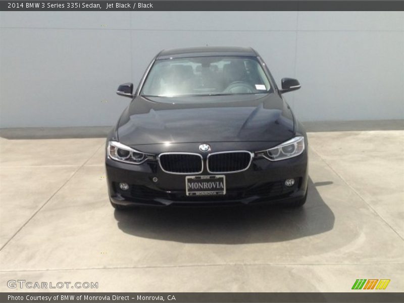 Jet Black / Black 2014 BMW 3 Series 335i Sedan