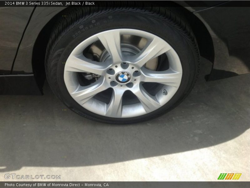 Jet Black / Black 2014 BMW 3 Series 335i Sedan