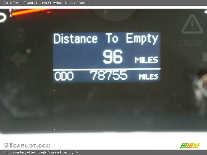 Black / Graphite 2012 Toyota Tundra Limited CrewMax