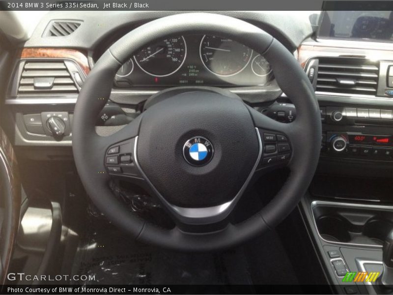 Jet Black / Black 2014 BMW 3 Series 335i Sedan