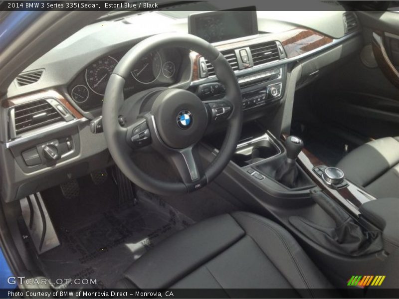  2014 3 Series 335i Sedan Black Interior