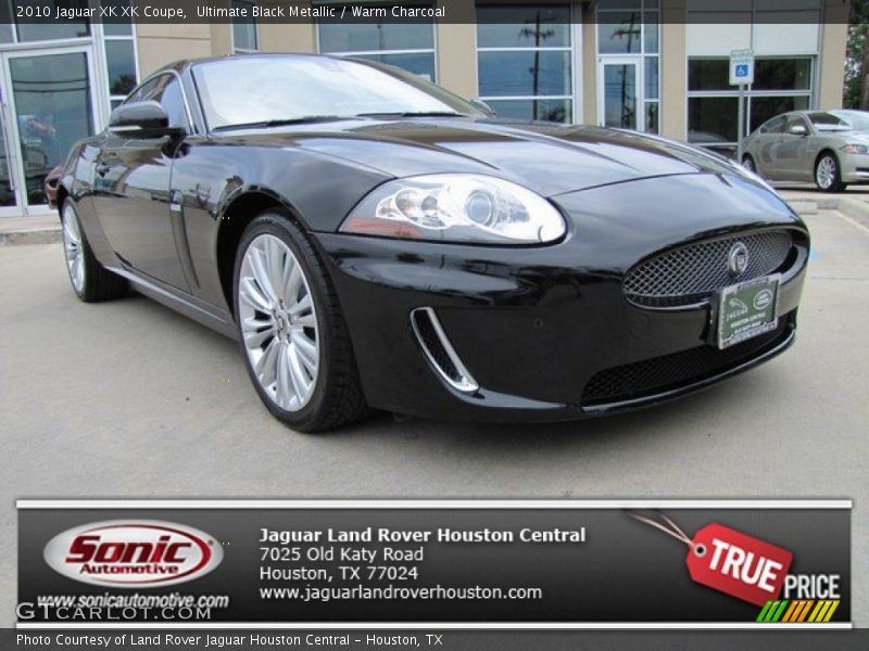 Ultimate Black Metallic / Warm Charcoal 2010 Jaguar XK XK Coupe