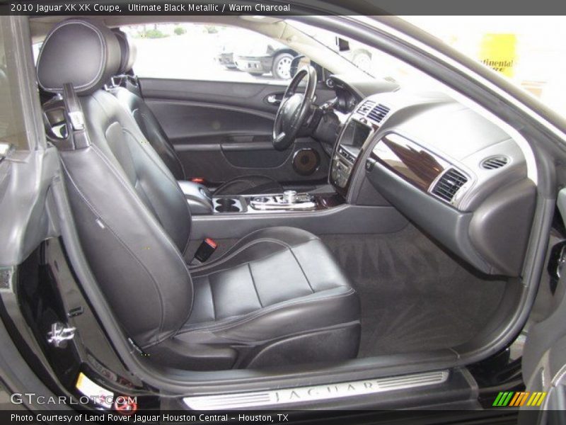 Ultimate Black Metallic / Warm Charcoal 2010 Jaguar XK XK Coupe