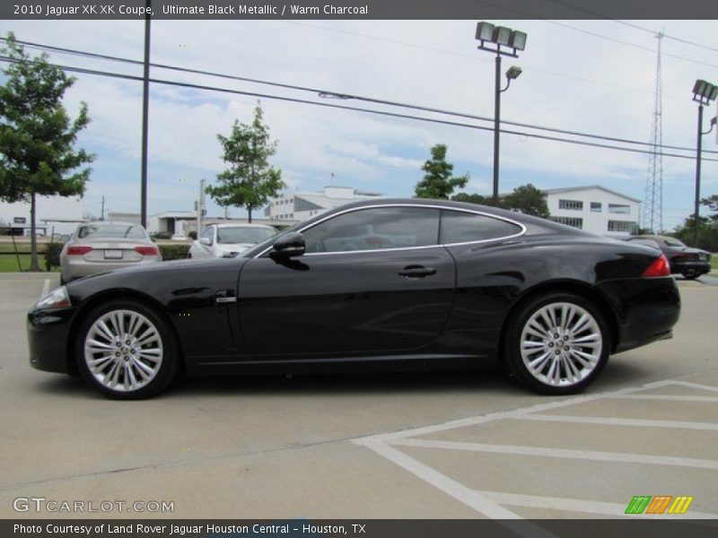 Ultimate Black Metallic / Warm Charcoal 2010 Jaguar XK XK Coupe
