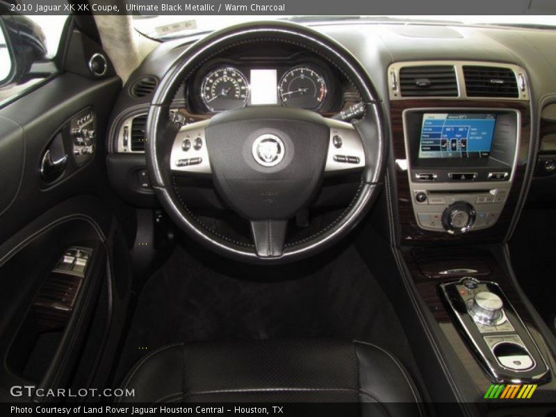 Ultimate Black Metallic / Warm Charcoal 2010 Jaguar XK XK Coupe