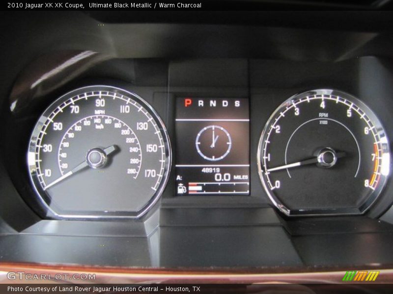  2010 XK XK Coupe XK Coupe Gauges