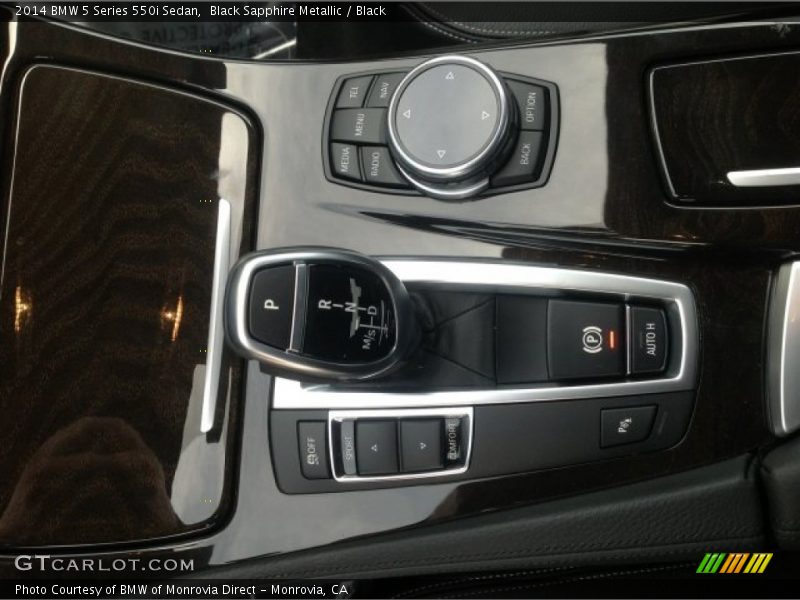 Controls of 2014 5 Series 550i Sedan