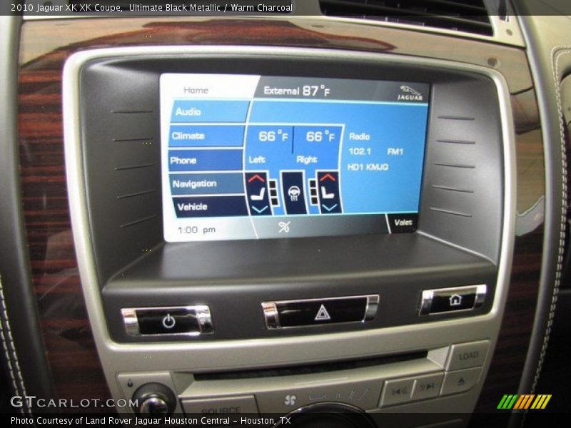 Ultimate Black Metallic / Warm Charcoal 2010 Jaguar XK XK Coupe