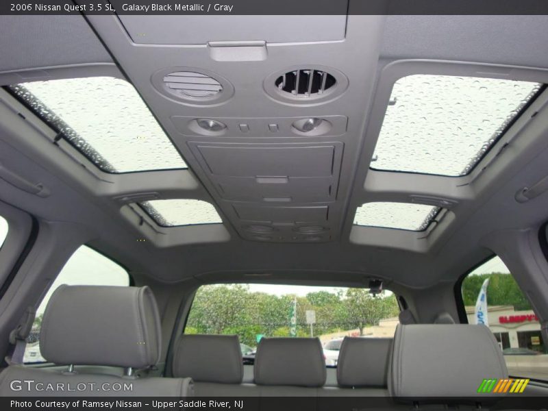 Galaxy Black Metallic / Gray 2006 Nissan Quest 3.5 SL
