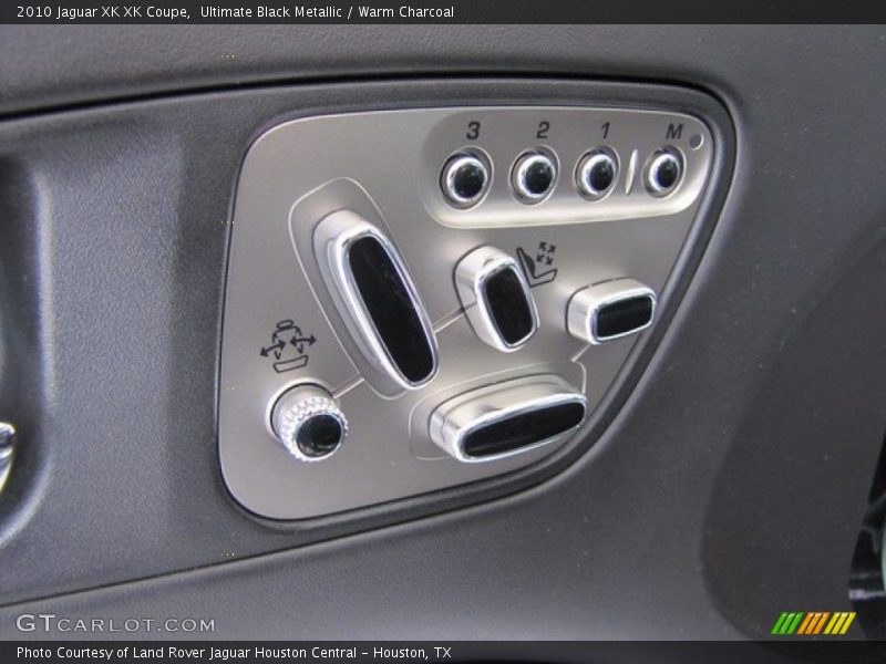 Ultimate Black Metallic / Warm Charcoal 2010 Jaguar XK XK Coupe