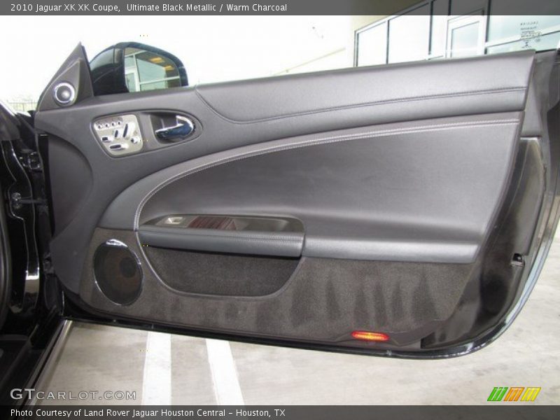 Ultimate Black Metallic / Warm Charcoal 2010 Jaguar XK XK Coupe