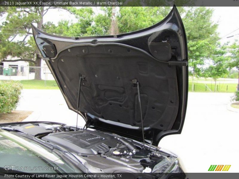 Ultimate Black Metallic / Warm Charcoal 2010 Jaguar XK XK Coupe