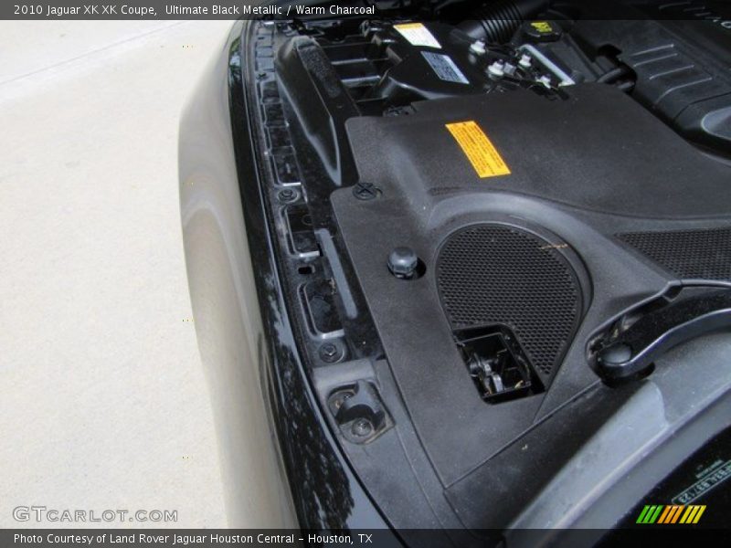 Ultimate Black Metallic / Warm Charcoal 2010 Jaguar XK XK Coupe