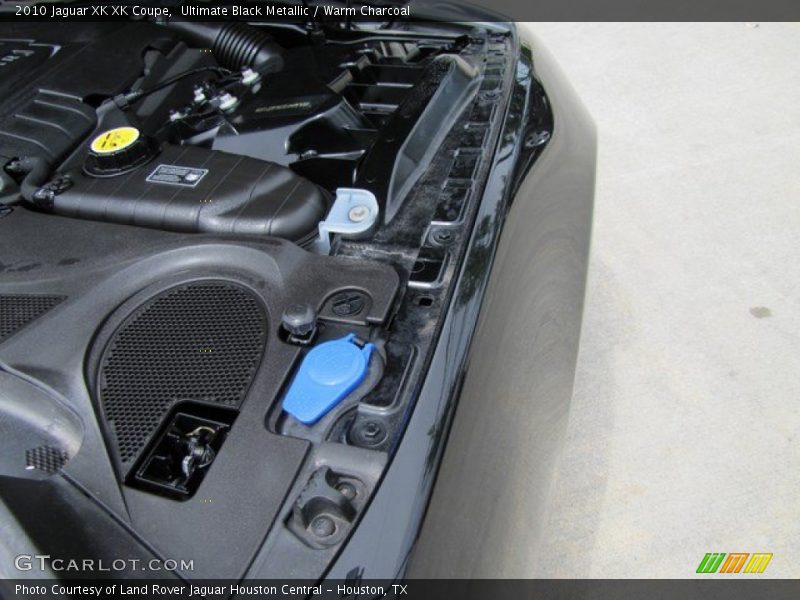 Ultimate Black Metallic / Warm Charcoal 2010 Jaguar XK XK Coupe