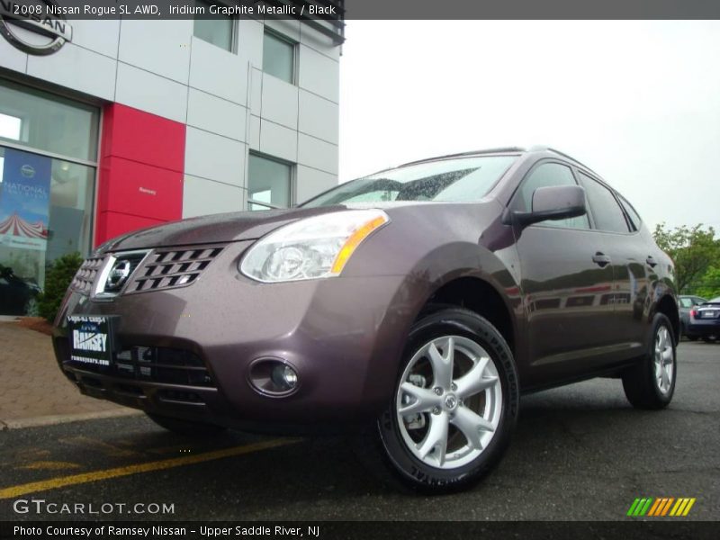 Iridium Graphite Metallic / Black 2008 Nissan Rogue SL AWD
