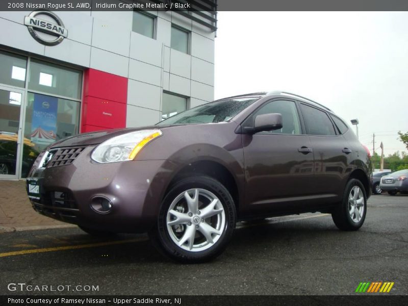 Iridium Graphite Metallic / Black 2008 Nissan Rogue SL AWD