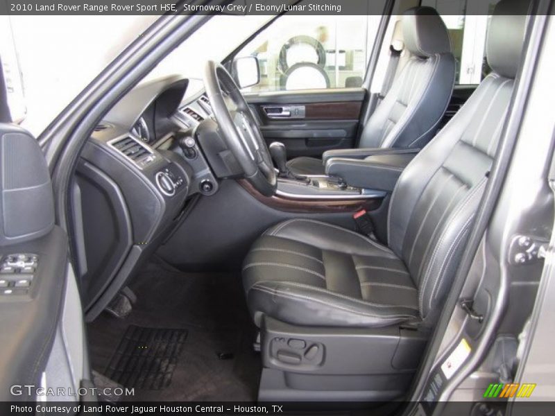  2010 Range Rover Sport HSE Ebony/Lunar Stitching Interior