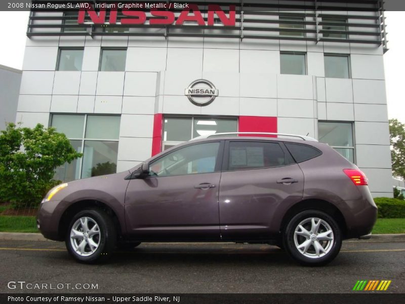 Iridium Graphite Metallic / Black 2008 Nissan Rogue SL AWD