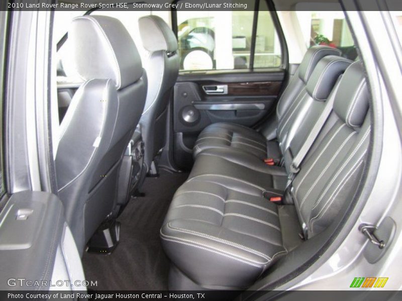 Rear Seat of 2010 Range Rover Sport HSE