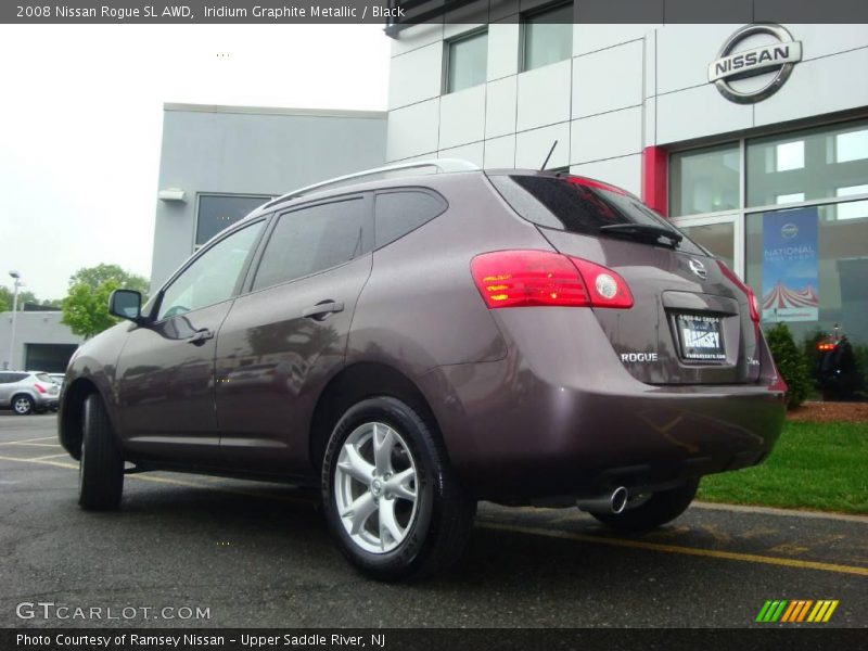 Iridium Graphite Metallic / Black 2008 Nissan Rogue SL AWD