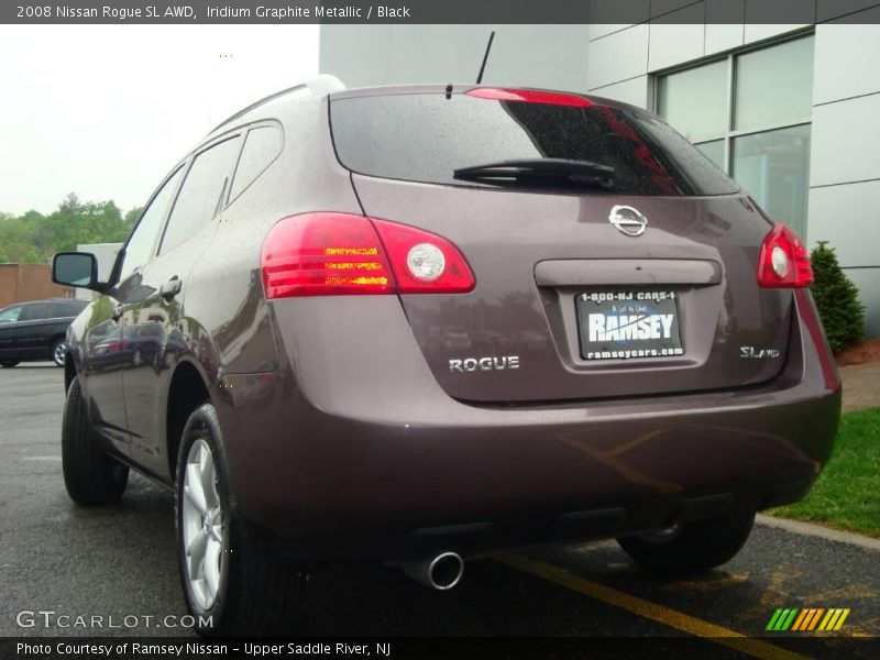 Iridium Graphite Metallic / Black 2008 Nissan Rogue SL AWD