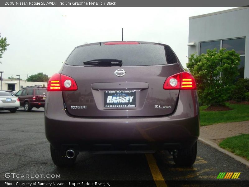 Iridium Graphite Metallic / Black 2008 Nissan Rogue SL AWD