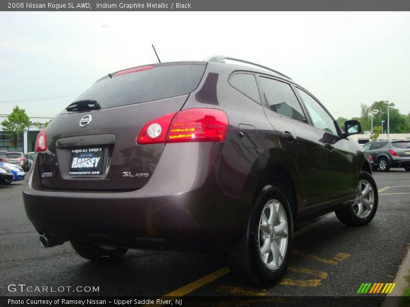Iridium Graphite Metallic / Black 2008 Nissan Rogue SL AWD