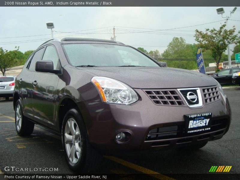 Iridium Graphite Metallic / Black 2008 Nissan Rogue SL AWD