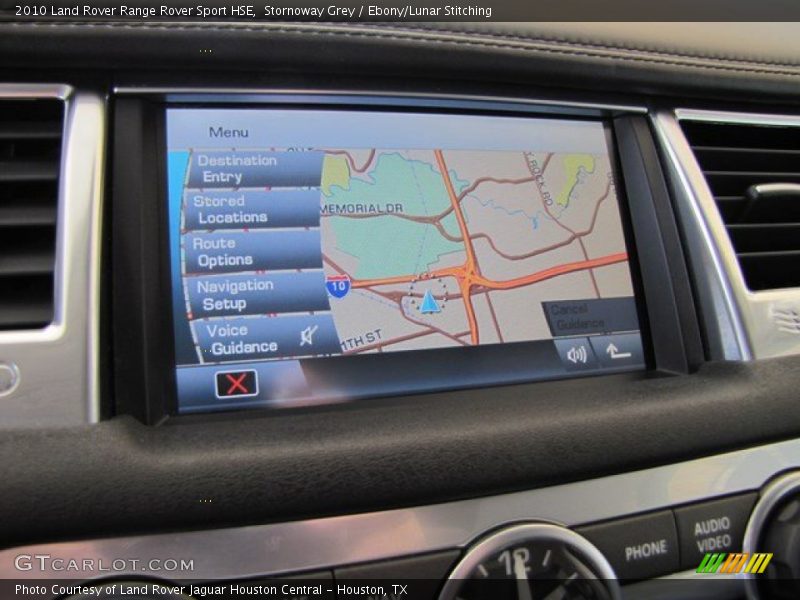 Navigation of 2010 Range Rover Sport HSE