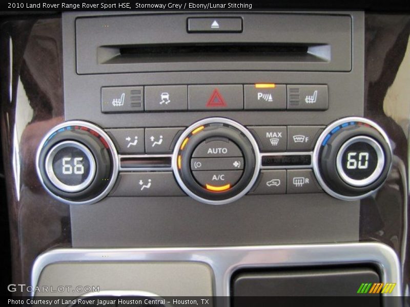 Controls of 2010 Range Rover Sport HSE