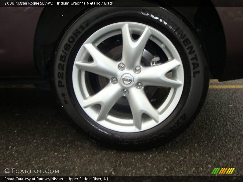 Iridium Graphite Metallic / Black 2008 Nissan Rogue SL AWD