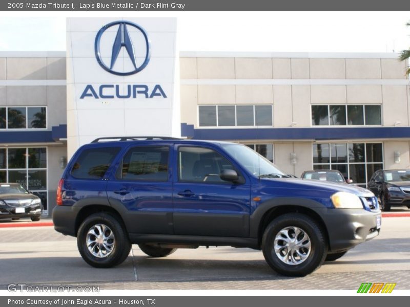 Lapis Blue Metallic / Dark Flint Gray 2005 Mazda Tribute i