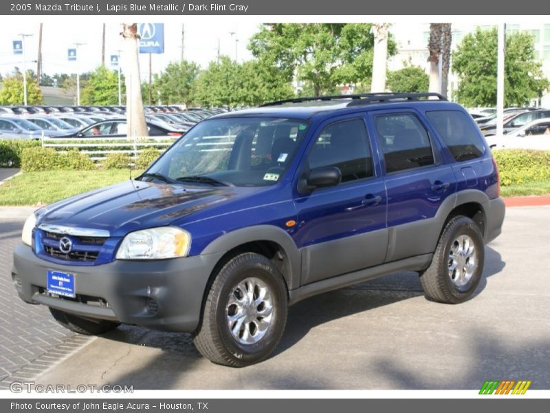 Lapis Blue Metallic / Dark Flint Gray 2005 Mazda Tribute i