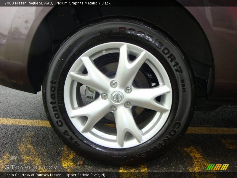 Iridium Graphite Metallic / Black 2008 Nissan Rogue SL AWD