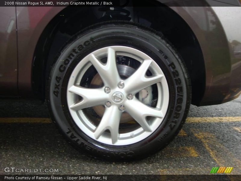 Iridium Graphite Metallic / Black 2008 Nissan Rogue SL AWD