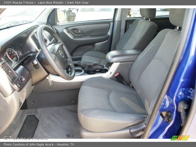 Lapis Blue Metallic / Dark Flint Gray 2005 Mazda Tribute i
