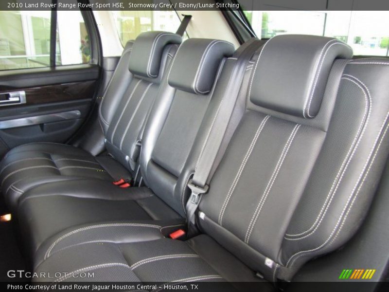 Rear Seat of 2010 Range Rover Sport HSE