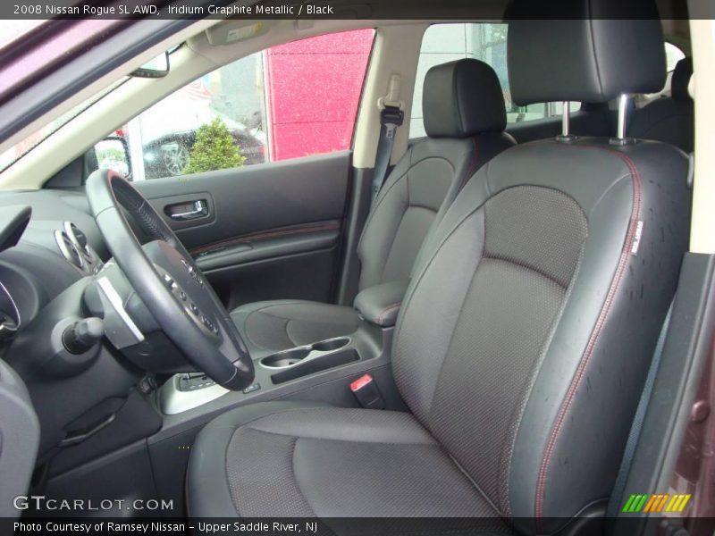 Iridium Graphite Metallic / Black 2008 Nissan Rogue SL AWD