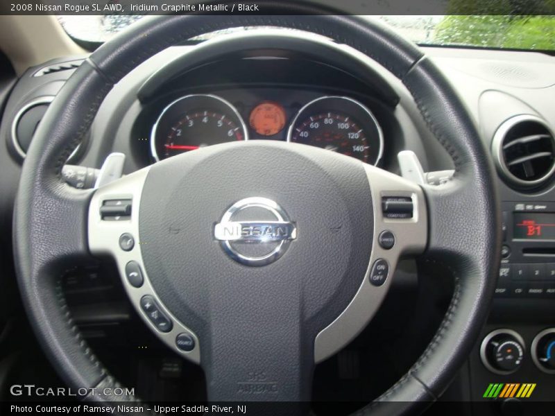 Iridium Graphite Metallic / Black 2008 Nissan Rogue SL AWD