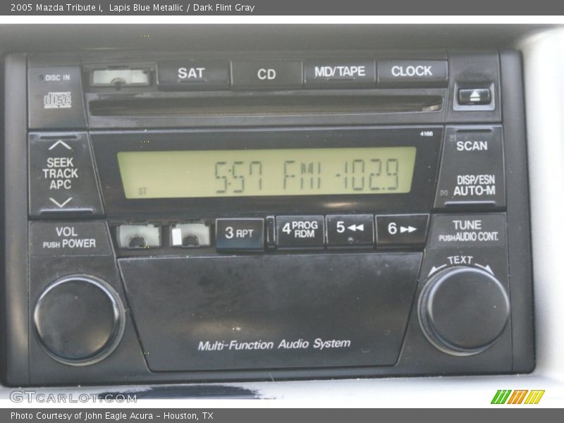 Audio System of 2005 Tribute i