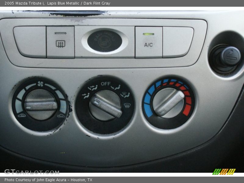 Controls of 2005 Tribute i